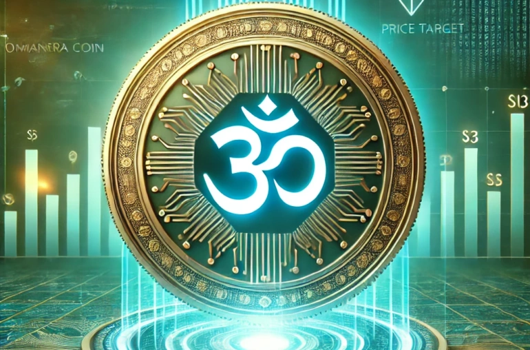 Om mantra coin